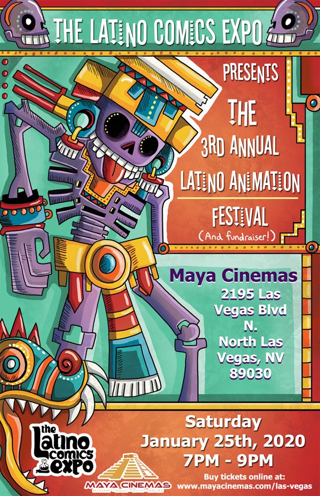 Latino Comics Expo Animation Festival 2020