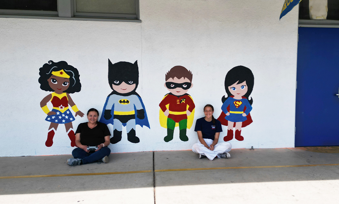 DC kids mural