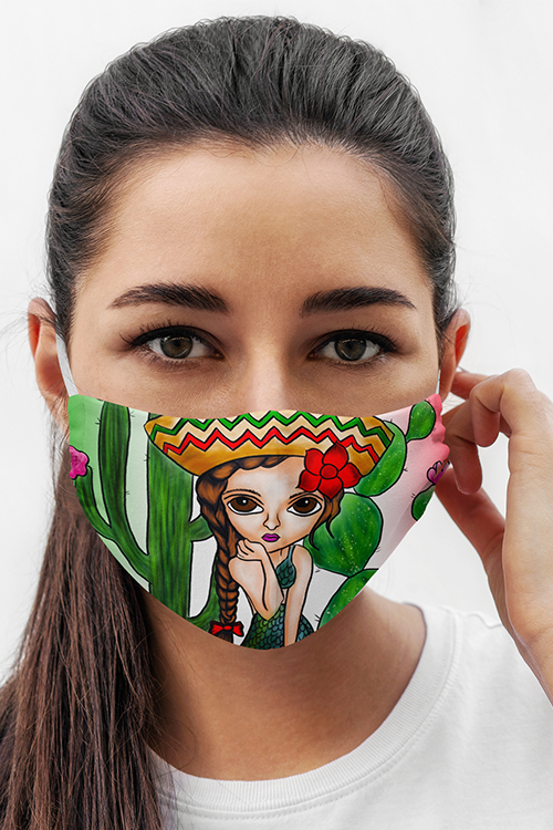 Mexican Siena Mask